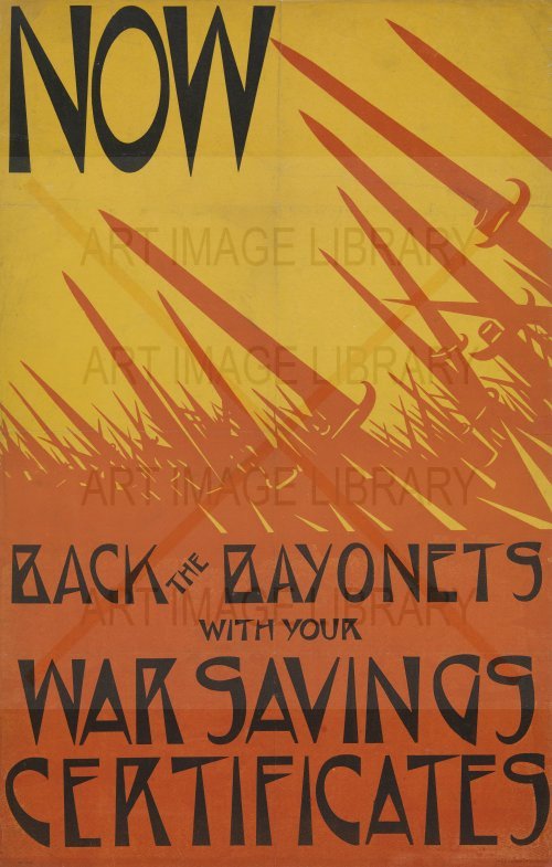 Image no. 3426: Now Back the Bayonets (Christopher Richard Wynne Nevinson), code=S, ord=0, date=1918